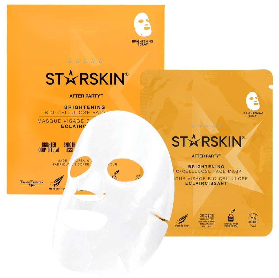 After Party Brightening Bio-Cellulose Face Sheet Mask