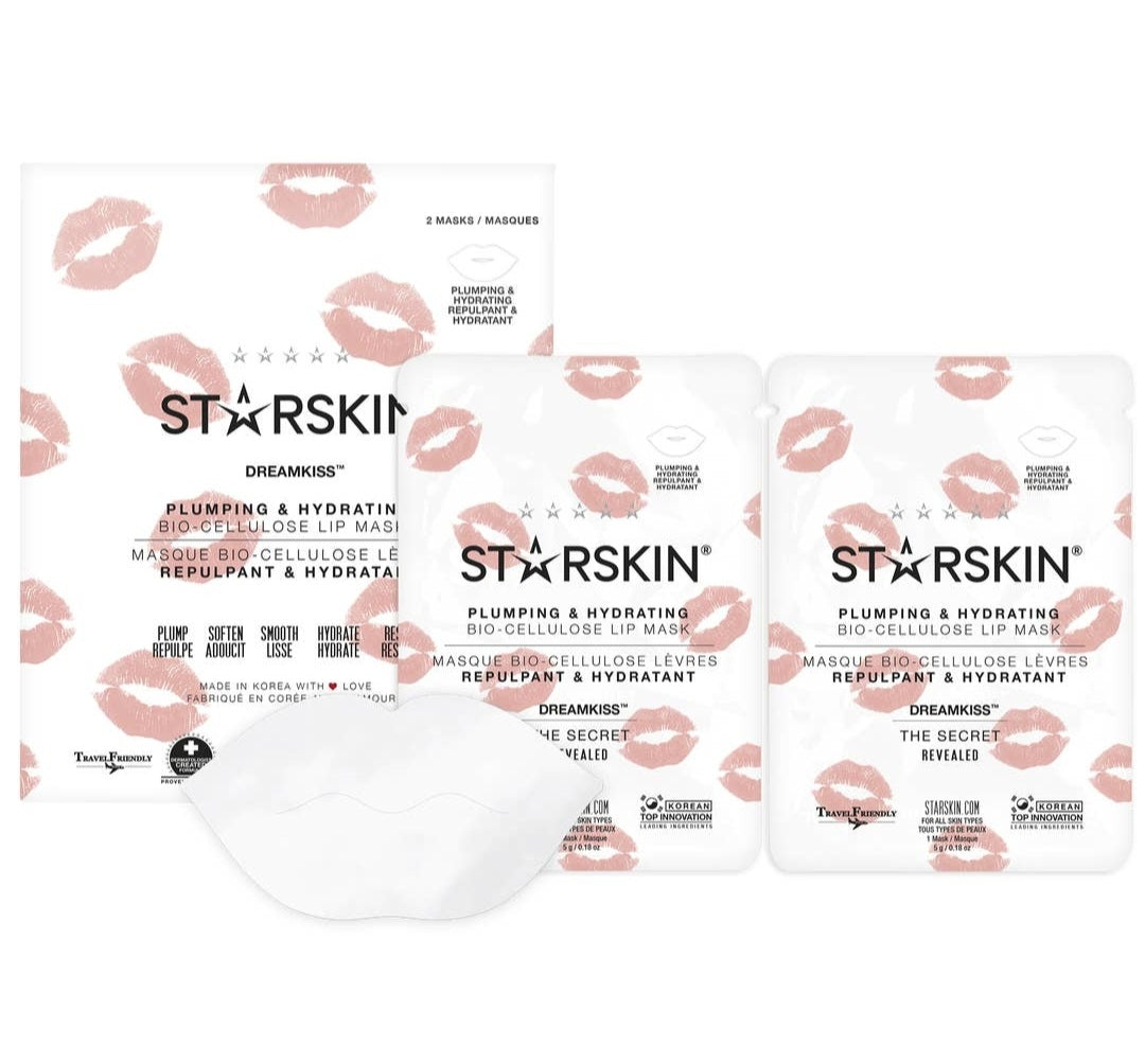 Dreamkiss Plumping & Hydrating Bio-Cellulose Lip Mask