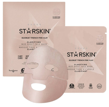 Silkmud French Pink Clay Purifying Mud Sheet Mask