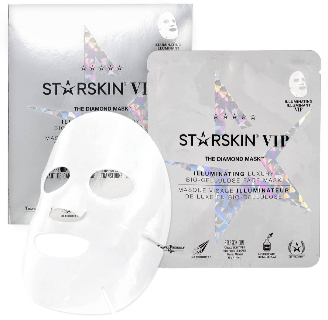 VIP The Diamond Mask Illuminating Bio-Cellulose Face Mask