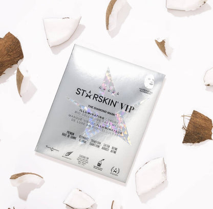 VIP The Diamond Mask Illuminating Bio-Cellulose Face Mask