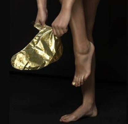 VIP The Gold Foot Softening Foil Mask Socks